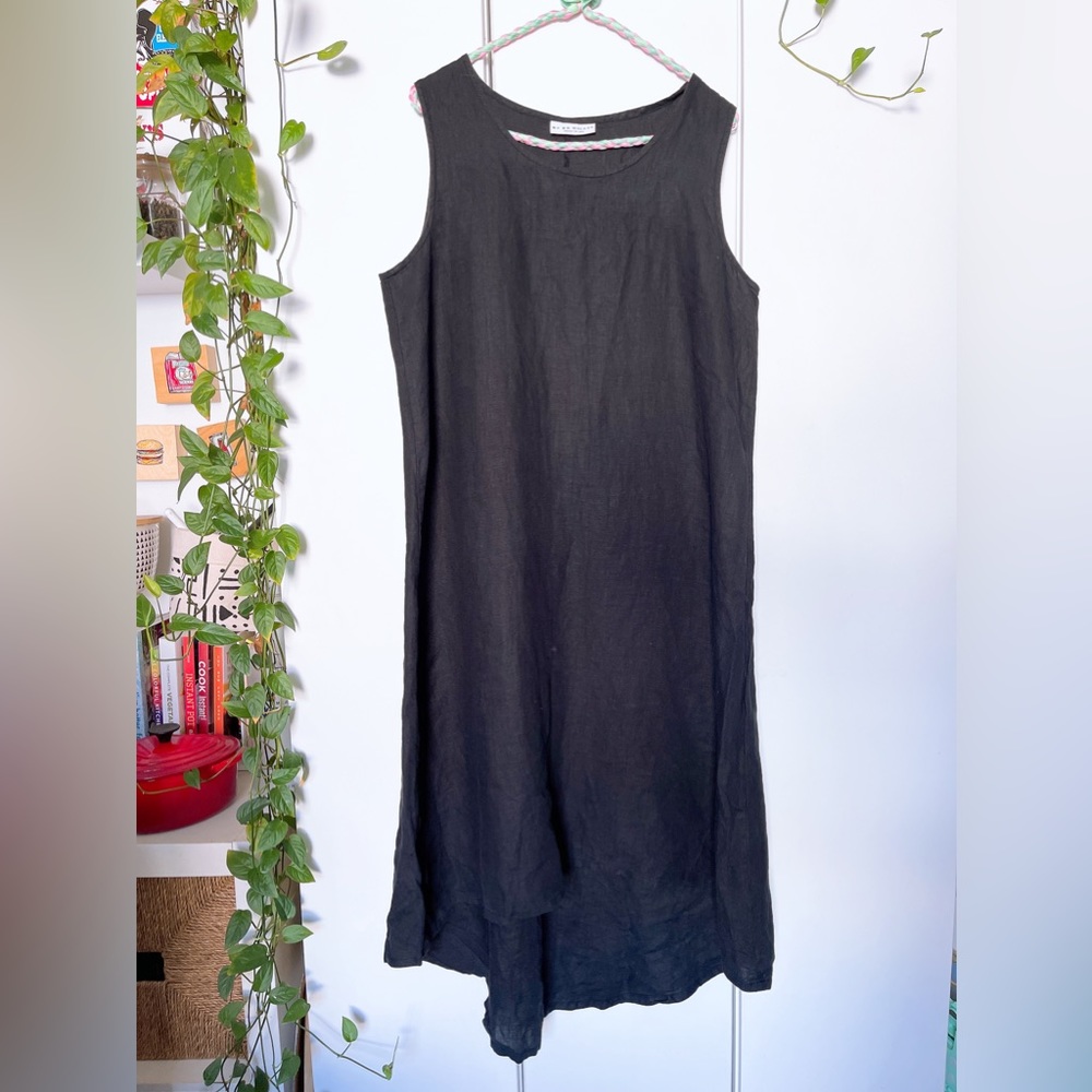 Bryn Walker Linen Maxi Dress